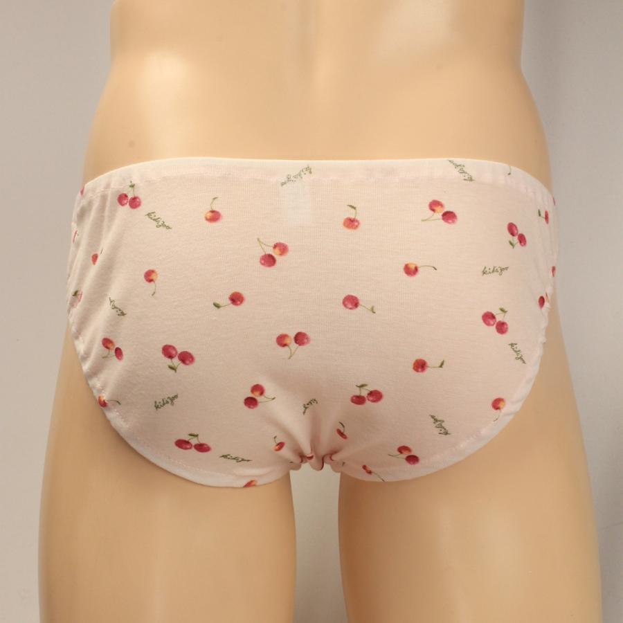 メンズ チェリー×ペールピンク フライスニット インゴム ショーツ コットン 男性 下着 インナー かわいい 小さいパンツ ビキニ 大きいサイズ メール便 |  | 04