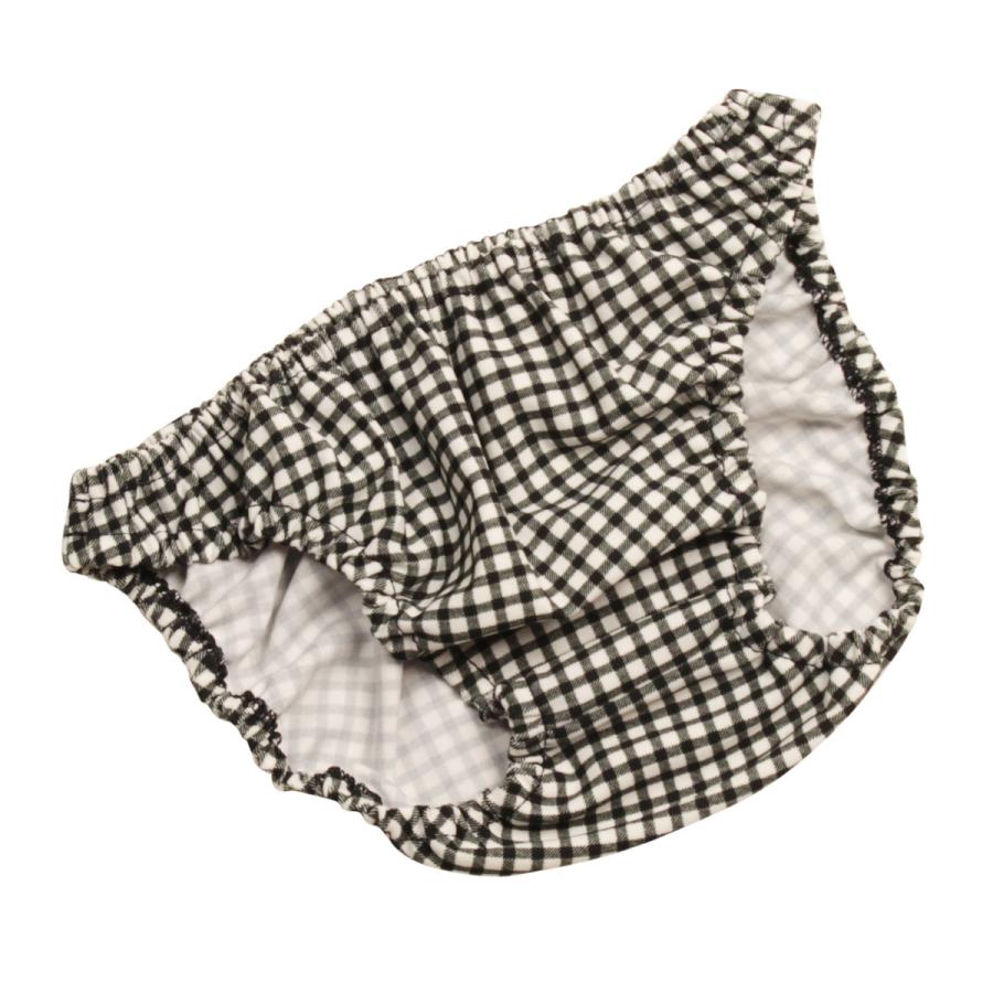 メンズ ギンガムチェック ハイテンションニット インゴム ショーツ インナー かわいい 小さいパンツ ビキニ 大きいサイズ 男性 下着 メール便 |  | 04