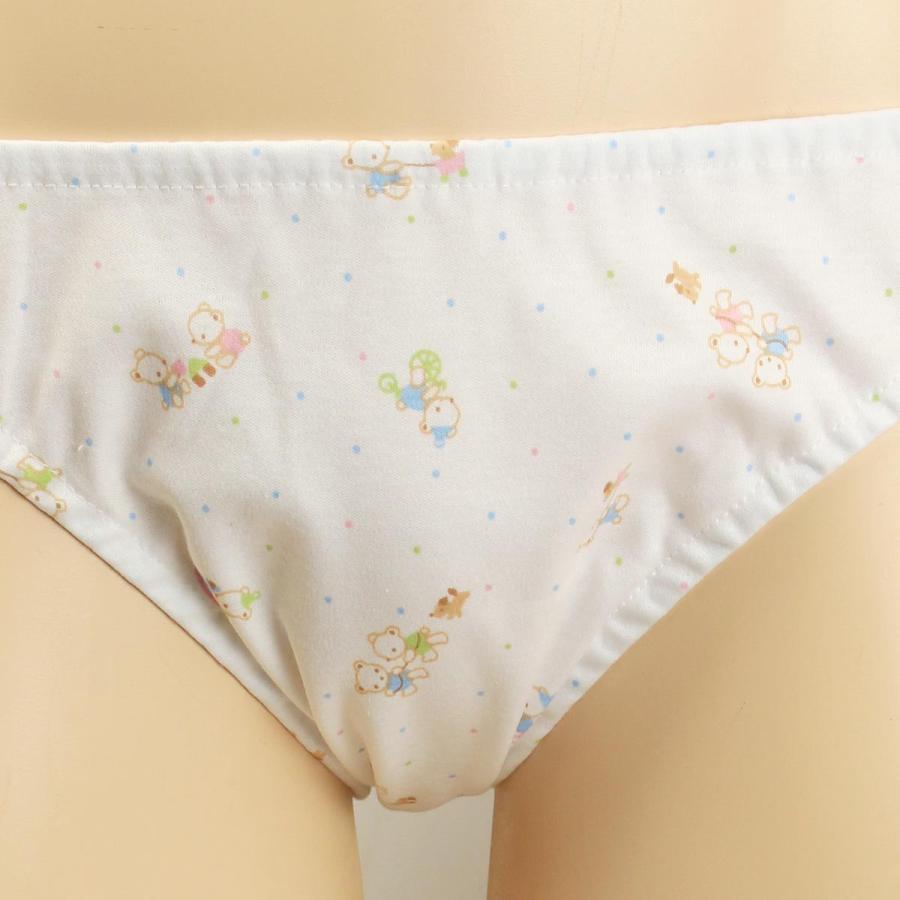 メンズ くまちゃんプチドット スムースニット スキャンティー メール便 インゴム ショーツ 男性 下着 インナー かわいい パンツ ビキニ |  | 05
