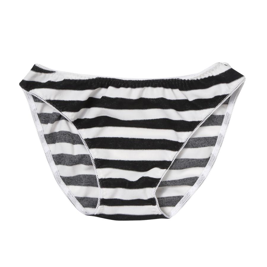 メンズ アウトゴム パイルボーダー  縞パン パンツ ショーツ ビキニ パンティ 男性インナー 下着 メール便 |  | 06