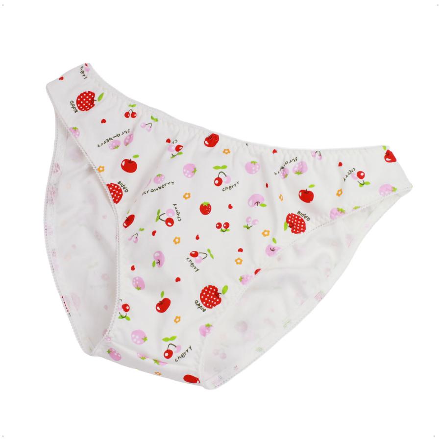 メンズ アウトゴム フルーツプリント スムースニット パンツ ショーツ ビキニ パンティ 男性インナー 下着 メール便 | 