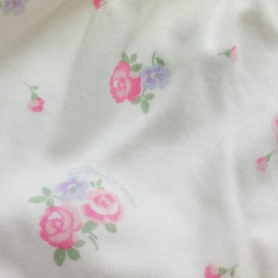 レディース  ローズプリント スムースニット 紐パン ショーツ パンツ パンティー 女性 下着 インナー かわいい スキャンティー メール便 |  | 05