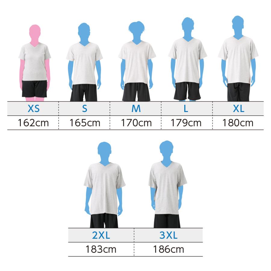 Printstar（プリントスター） Vネック Tシャツ メンズ 大きいサイズ