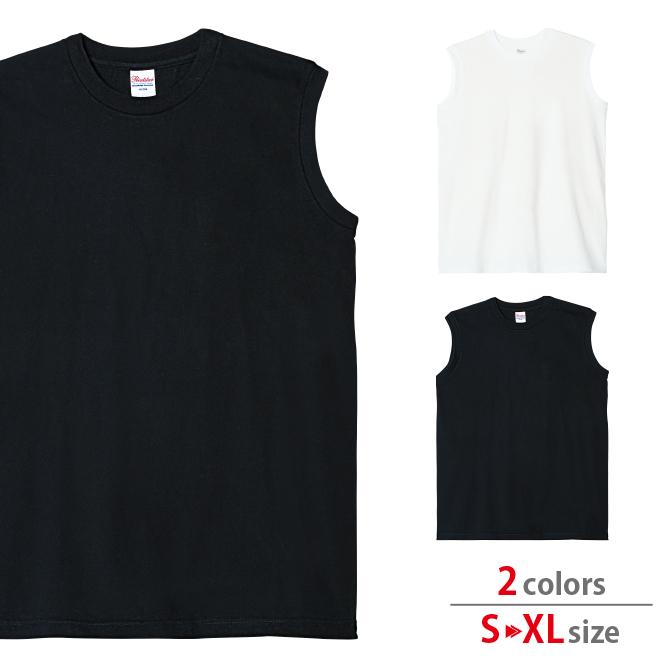 ノースリーブ メンズ タンクトップ おしゃれ スポーツ トレーニング 筋トレ 最大59 オフ 綿100 白 レディース 黒 プリントスター Printstar インナー