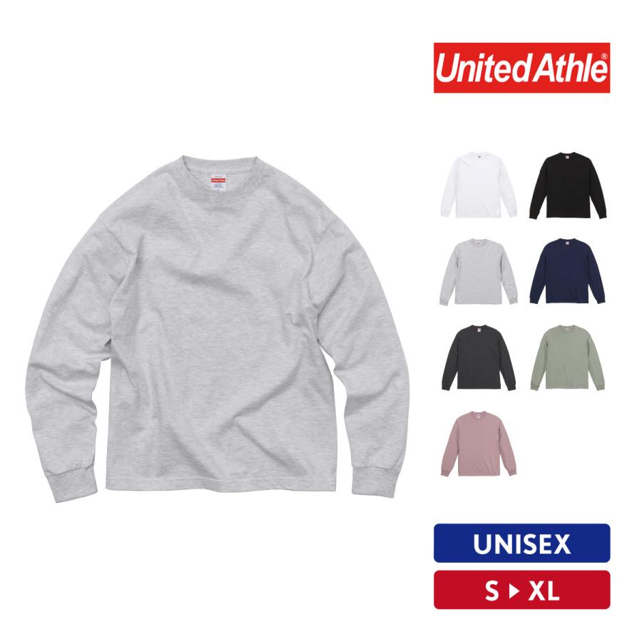 United Athle（ユナイテッドアスレ） Tシャツ メンズ 長袖 無地 ロング