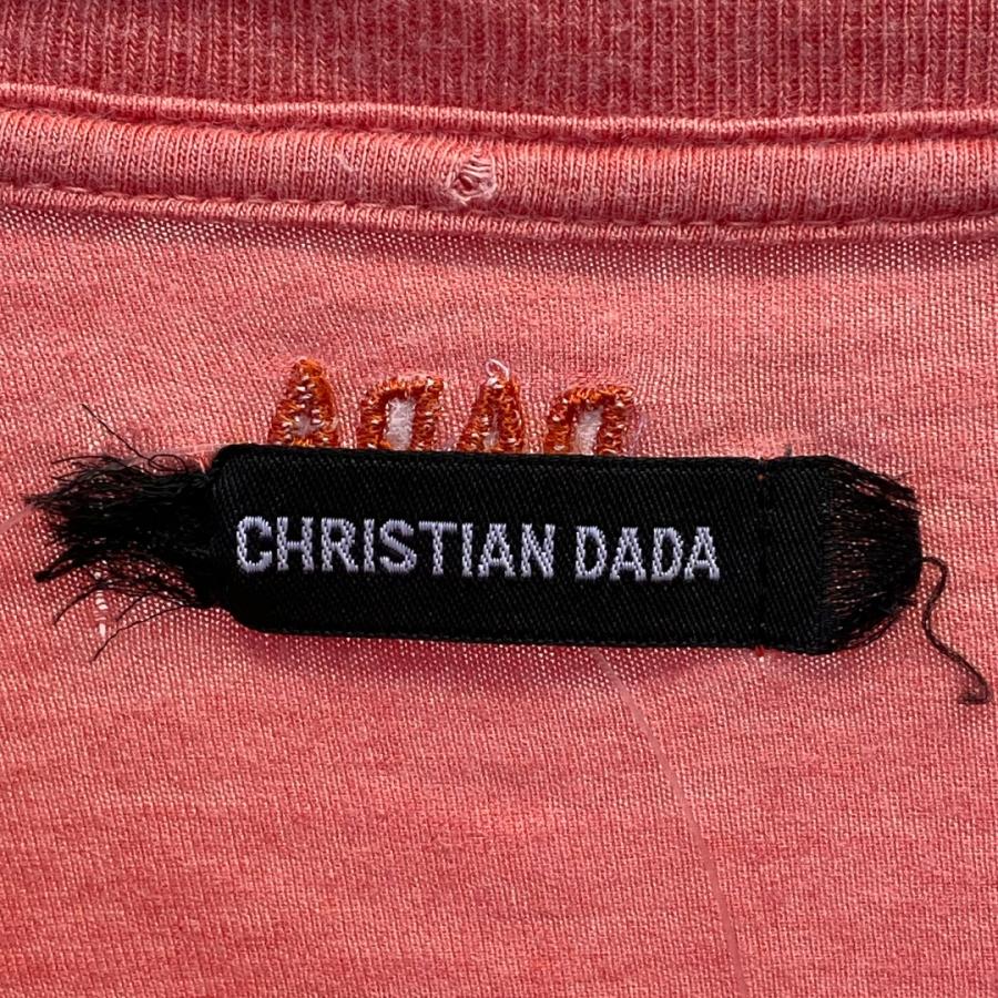 CHRISTIAN DADA 19SS 半袖Tシャツ サイズ 48 レッド系 CDM-19S-0512 