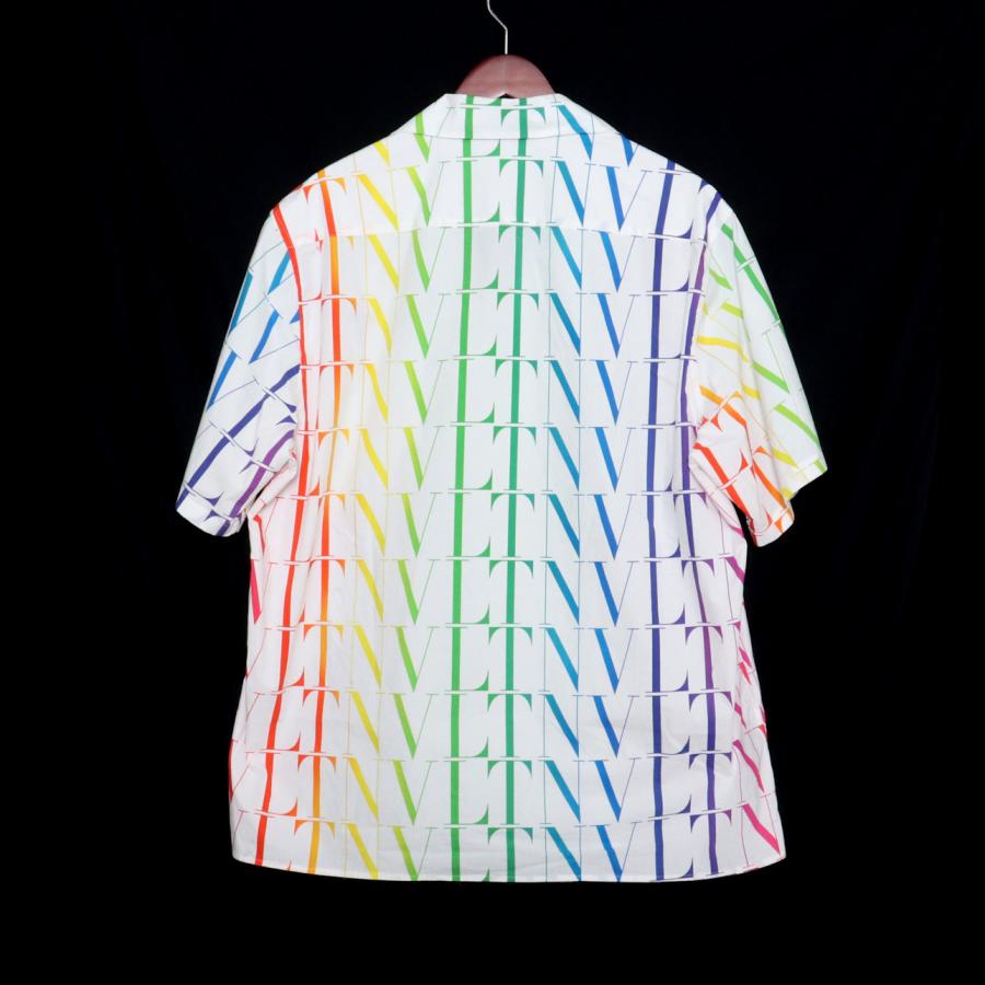 ヴァレンティノ VALENTINO 21SS タイムズロゴプリントボーリング半袖