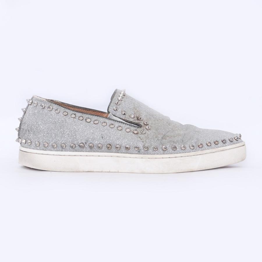 Christian Louboutin ラメスリッポン