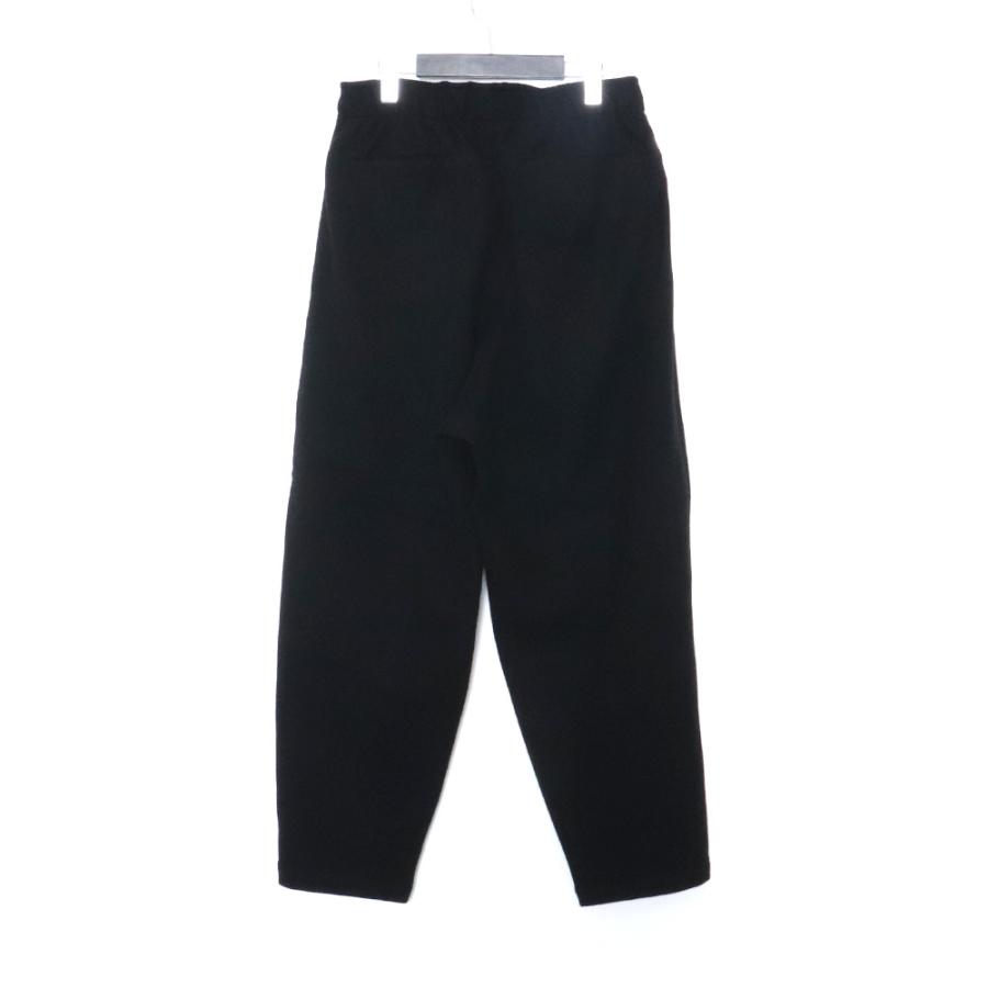 ★WJK★KAZUYUKI KUMAGAI★M-65★Lサイズ★黒　ブラック★ KAZUYUKI KUMAGAI ATTACHMENT カシミヤ混ストレッチフラノ テーパード