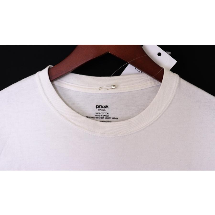 psicom ロンT 限定品　サイコム　Lサイズ PSICOM L/S POCKET TEE Sサイズ ホワイト サイコム ポケットロン