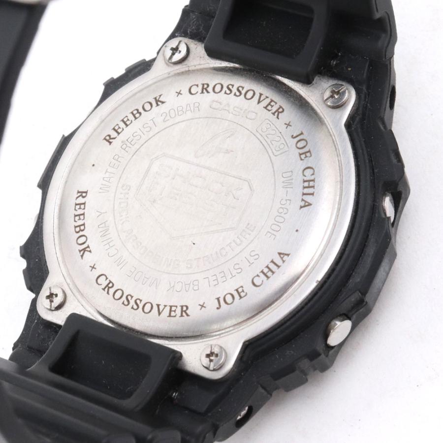 CASIO × JOE CHIA G-SHOCK Speed Model Watch ブラック DW5600E-1V カシオ ジョーチア ジーショック スピードモデル 腕時計 ウォッチ｜graiz｜03