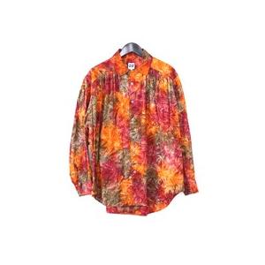 AiE 総柄長袖シャツ Mサイズ レッド エーアイイー Shirt :IT4LH42RW7UC