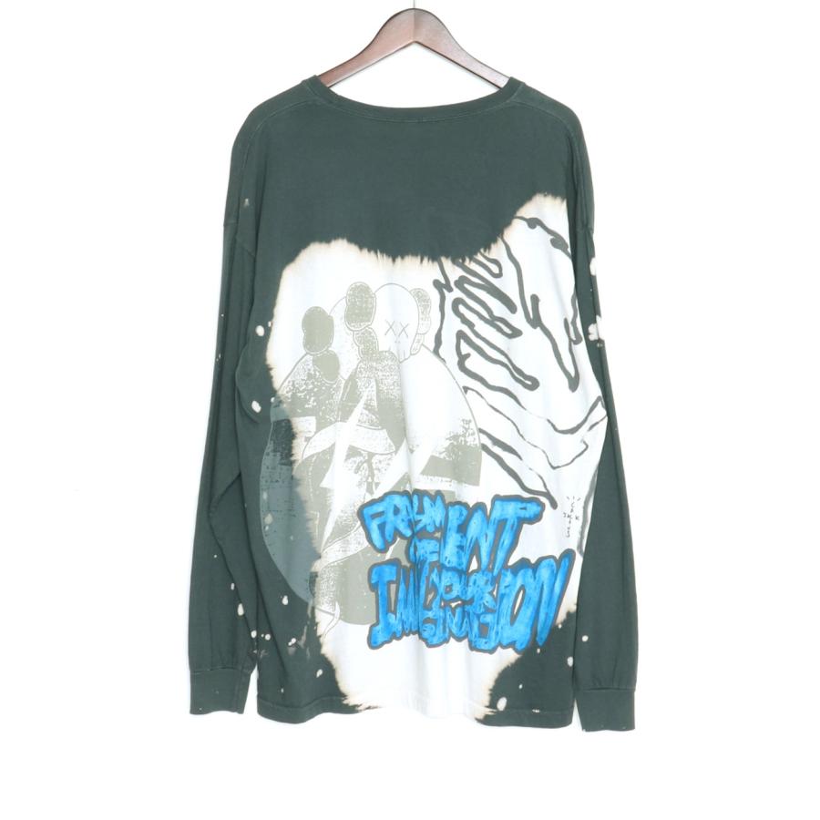 未使用 カクタスジャック CACTUS JACK KAWS FOR FRAGMENT L/ S TEE XL