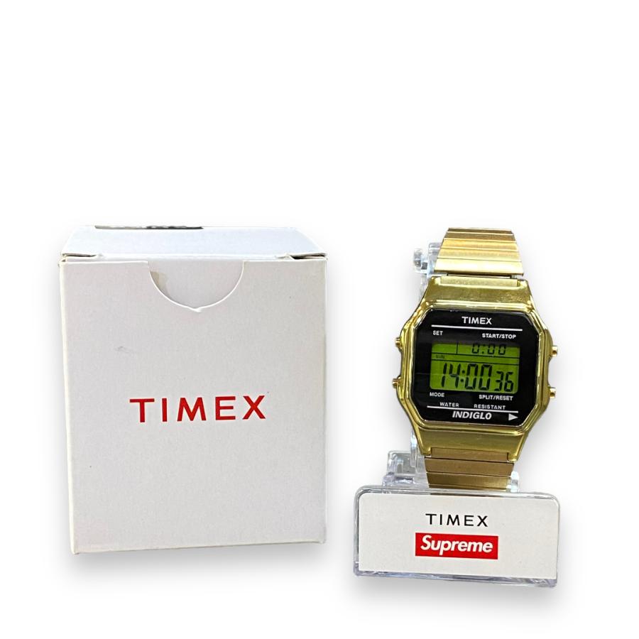Supreme Timex Digital Watch Gold タイメックス-