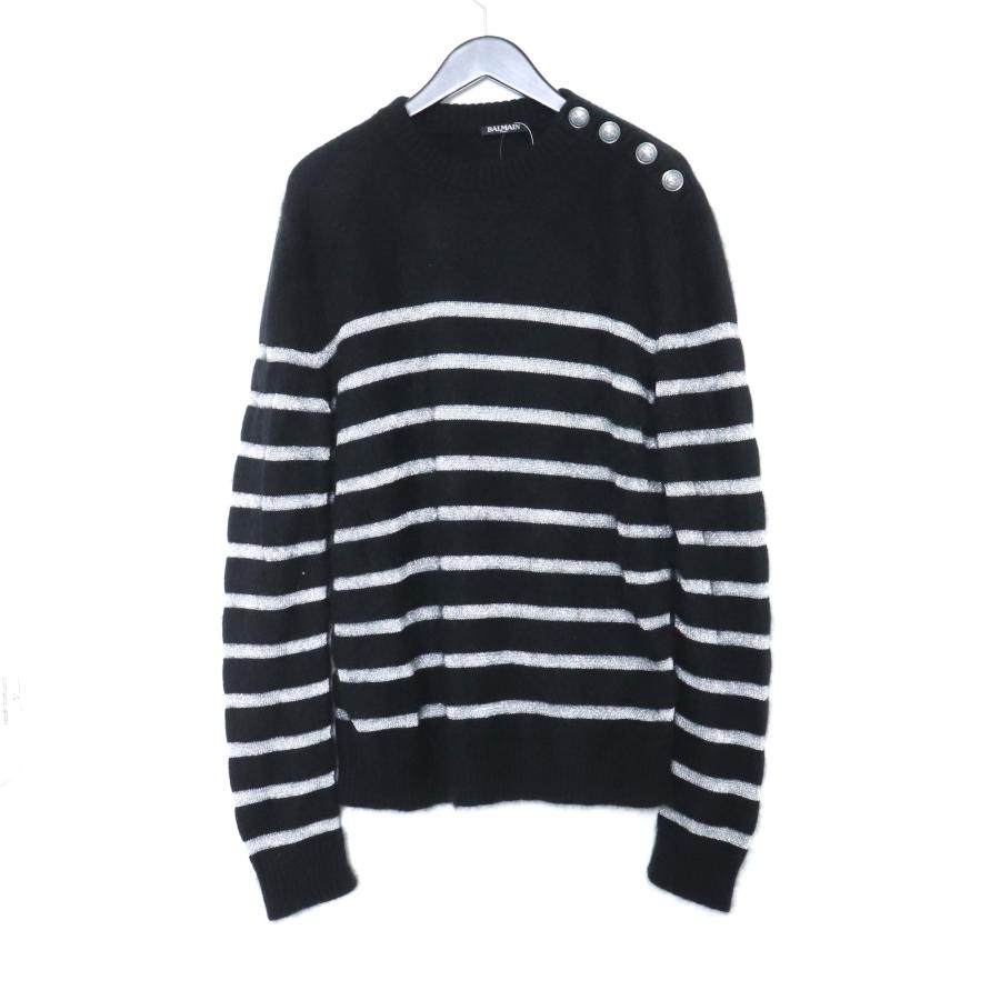 BALMAIN ショルダーボタン ニット セーター バルマン