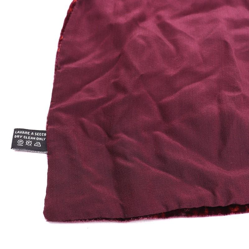 SALE／60%OFF】 グッチ マフラー ストール スカーフ ベロア ワイン