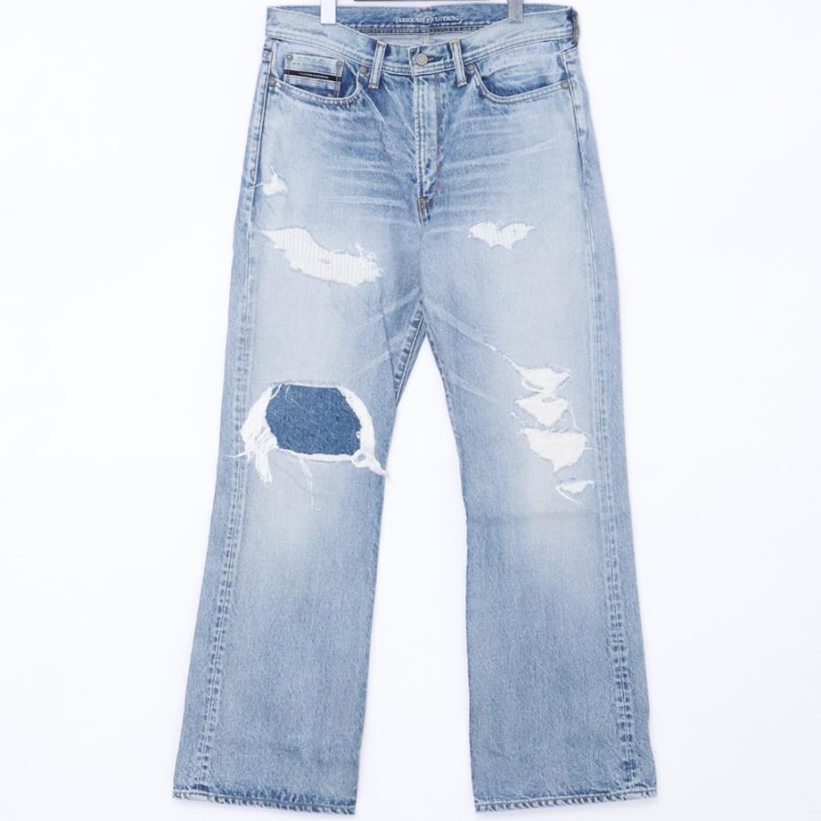 RESOUND CLOTHING Robert denim CRASH RC25-BT-029 T-029 リサウンド