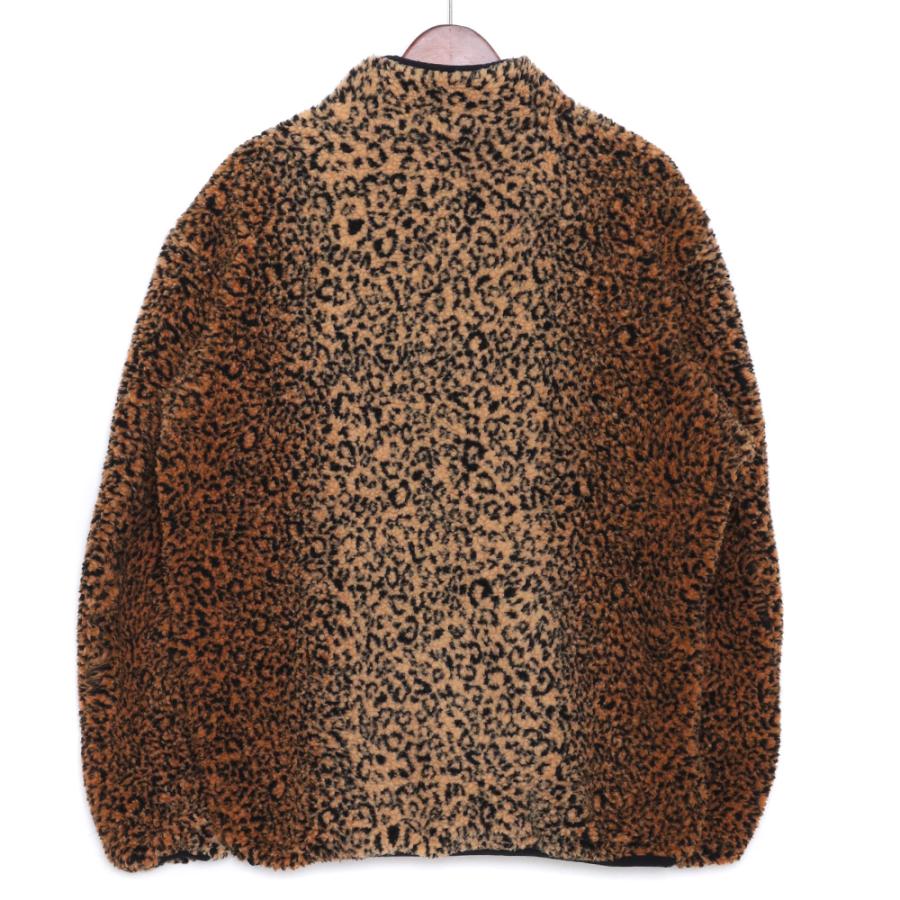 ABSOLUTE レオパードリバーシブルボアジャケット Mサイズ オレンジ