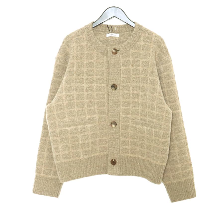 matsufuji ニットカーディガン MATSUFUJI カーディガン 「MATSUFUJI/マツフジ」Striped Quilt