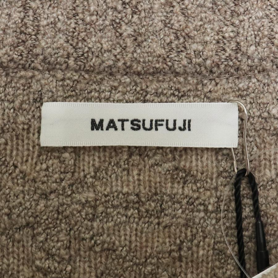未使用 定価59400円 MATSUFUJI 22AW Jacquard Cardigan サイズ3 