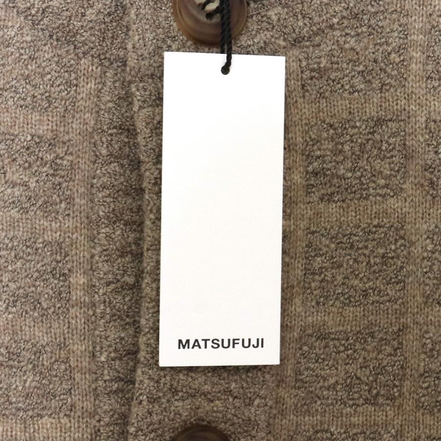 未使用 定価59400円 MATSUFUJI 22AW Jacquard Cardigan サイズ3