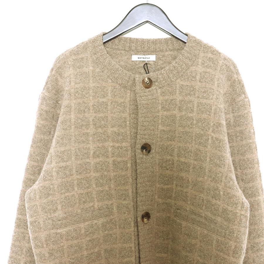 未使用 定価59400円 MATSUFUJI 22AW Jacquard Cardigan サイズ3 