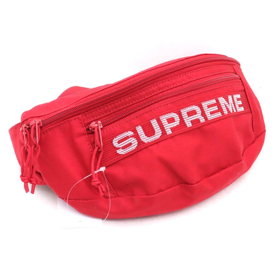 未使用 SUPREME 23SS Field waist bag Fサイズ red シュプリーム