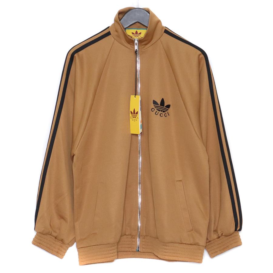未使用 GUCCI × ADIDAS Cotton Jersey Zip Jacket Sサイズ 未使用 GUCCI × ADIDAS Cotton Jersey Zip Jacket Sサイズ