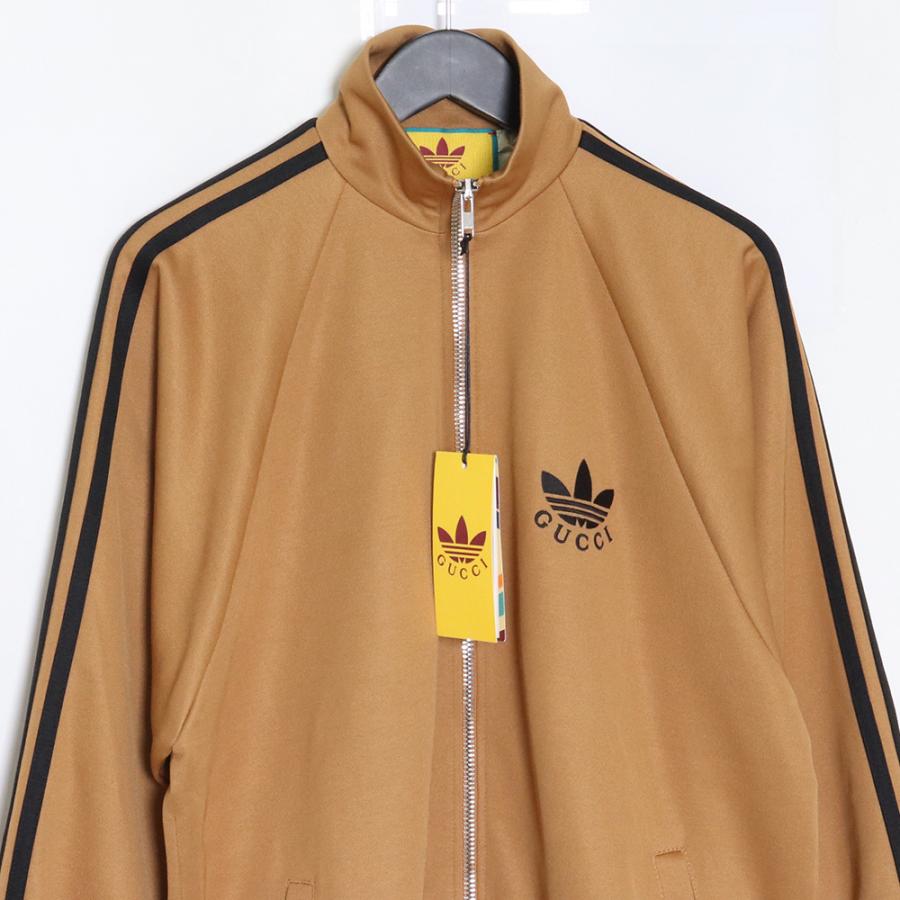 未使用 GUCCI × ADIDAS Cotton Jersey Zip Jacket Sサイズ 未使用 GUCCI × ADIDAS Cotton Jersey Zip Jacket Sサイズ