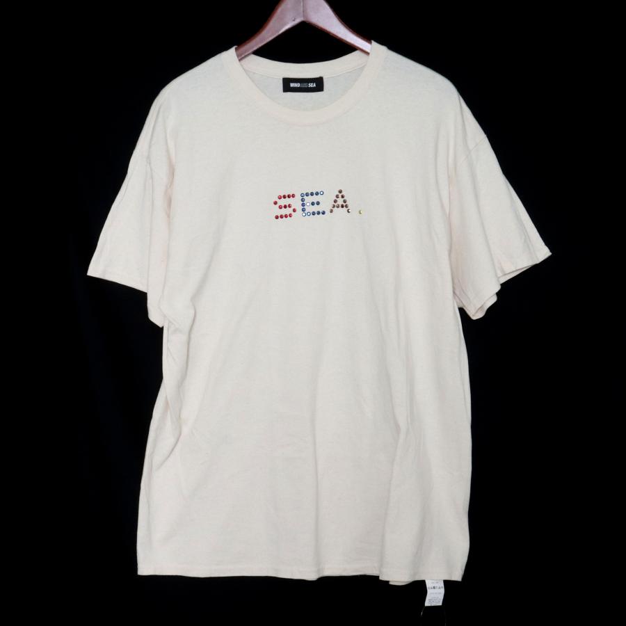 WIND AND SEA × SOPHNET WDS RHINESTONE TEE 半袖Tシャツ ベージュ XL  