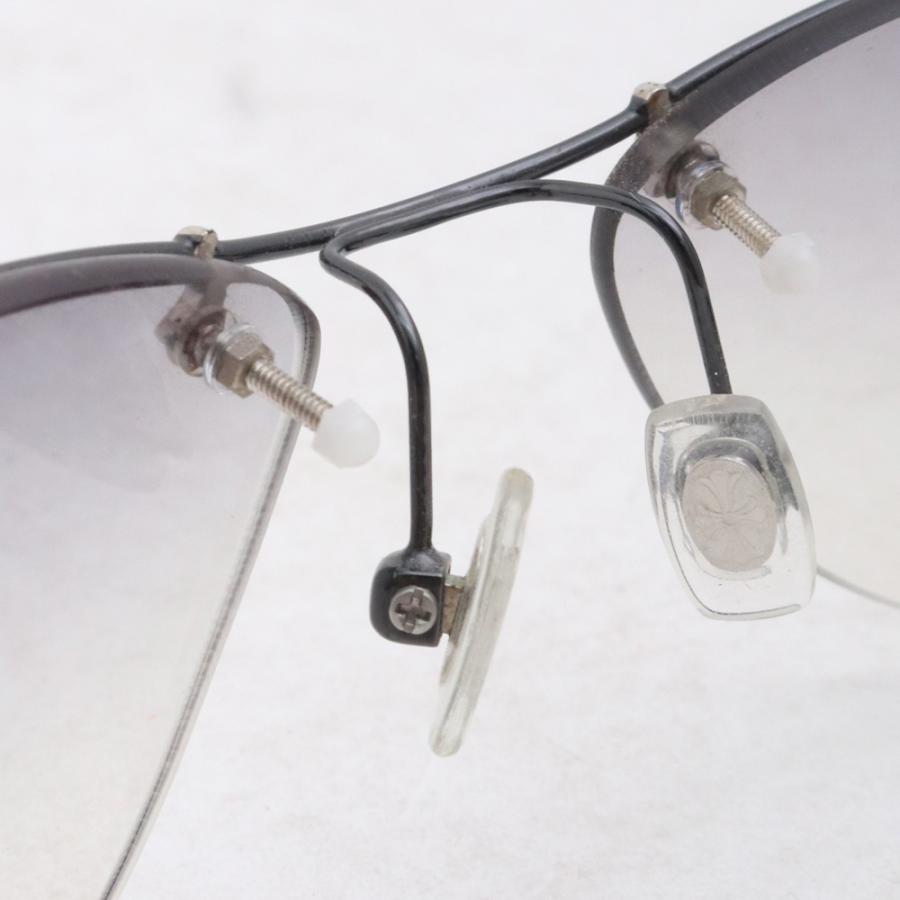 CHROME HEARTS DRAGPIPE-1 サングラス シルバー クロムハーツ ドラッグパイプ 1 メガネ 眼鏡