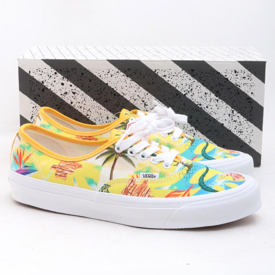 未使用 28.5cm VANS AUTHENTIC LX SPRING BRICK CITRUS イエロー