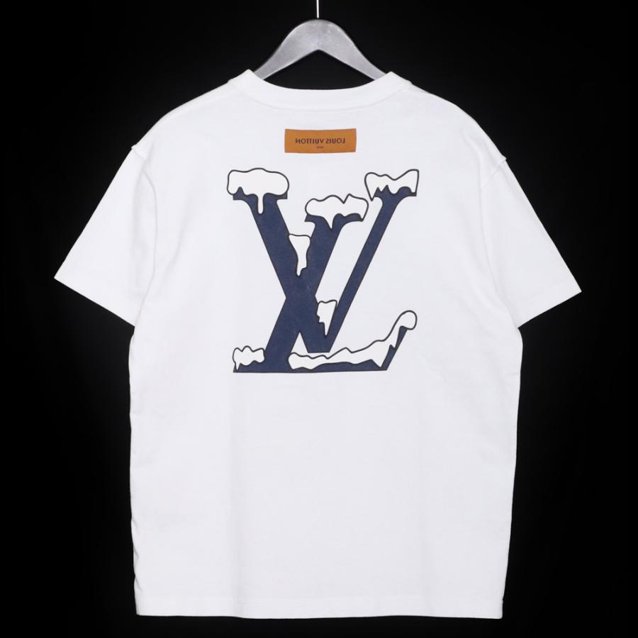 LOUIS VUITTON ロゴ ビッグサイズ クルーネックTシャツ | www