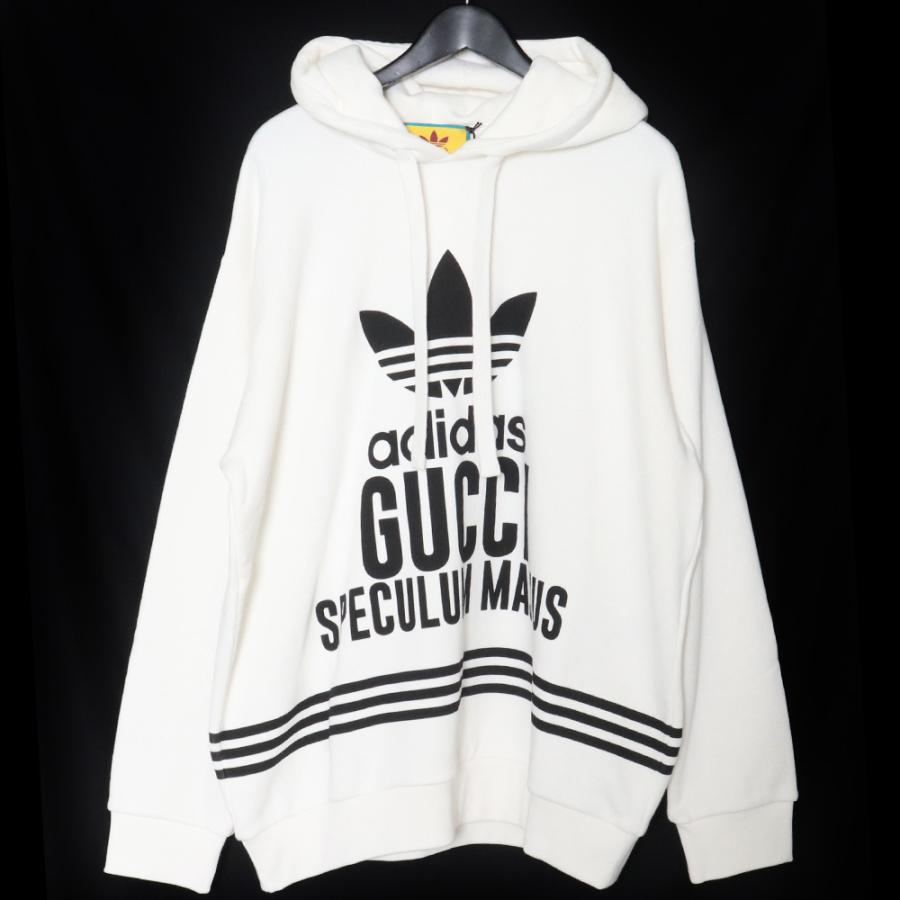 未使用 GUCCI × ADIDAS 22AW プルオーバーパーカー Mサイズ 未使用 GUCCI × ADIDAS 22AW プルオーバーパーカー Mサイズ