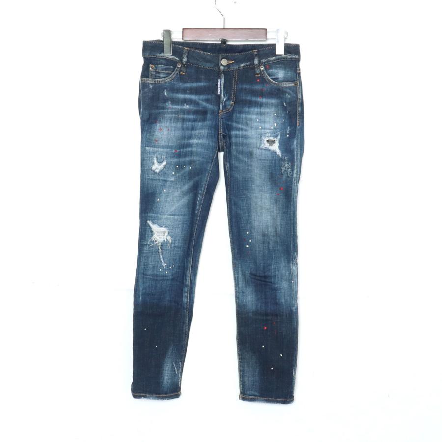 ディースクエアード DSQUARED2 21SS Jennifer Cropped Jean