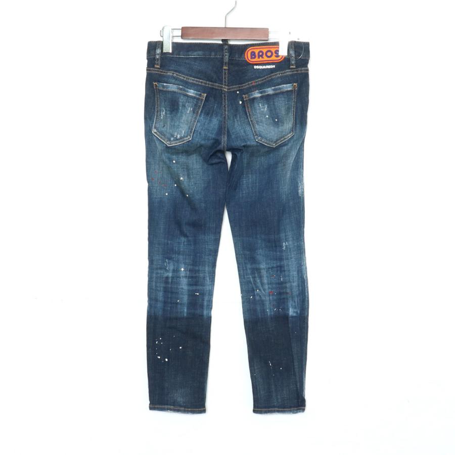 DSQUARED2 21SS Jennifer Cropped Jean サイズ36 インディゴ ディー 