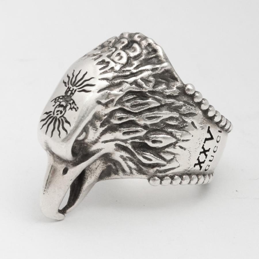 GUCCI（グッチ) ANGER FOREST イーグルリング 925 13号