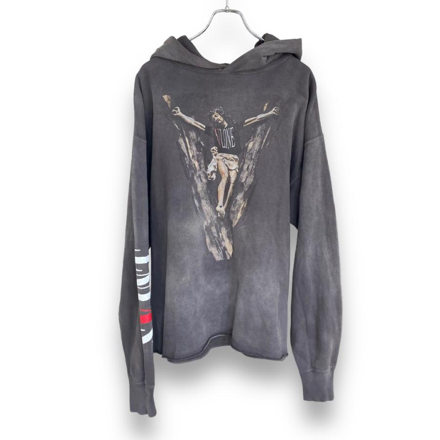 SAINT MICHAEL × VLONE 22SS HOODIE プリントフーディー サイズXL