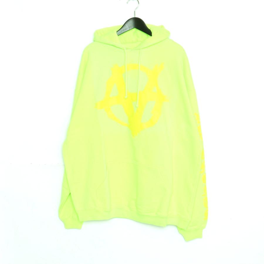 未使用】vetements ヴェトモン 22AW アナーキーロゴパーカー