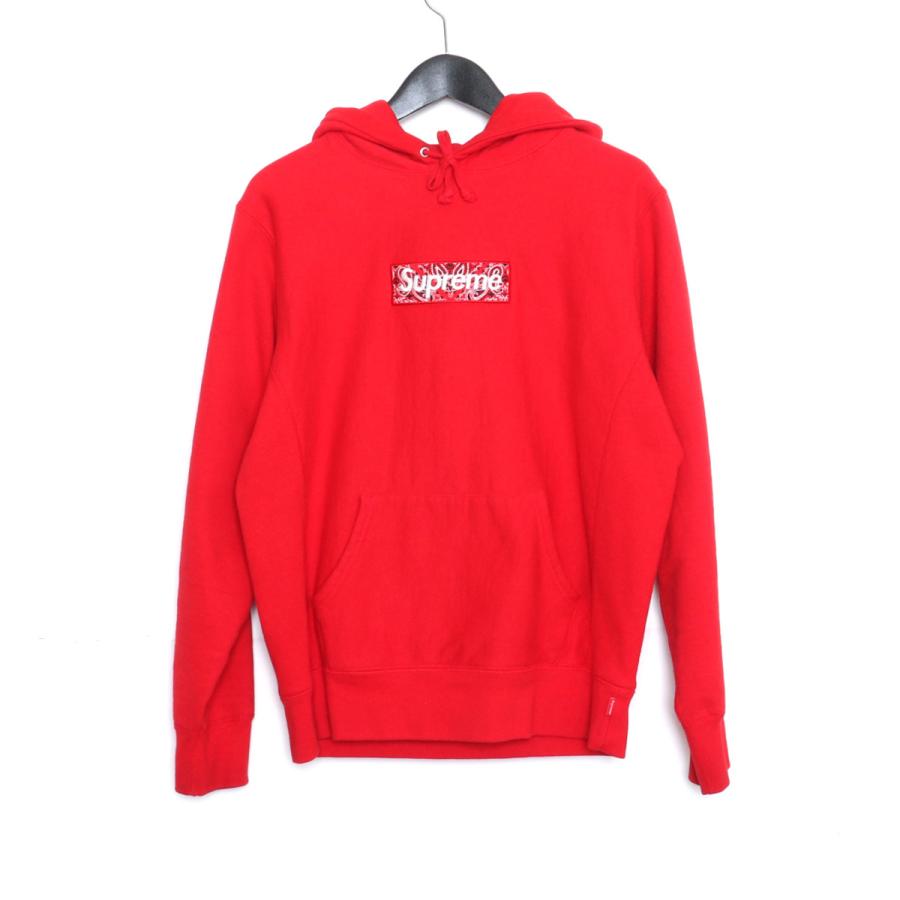 シュプリーム SUPREME 19AW Bandana Box Logo Hooded Sweatshirt 
