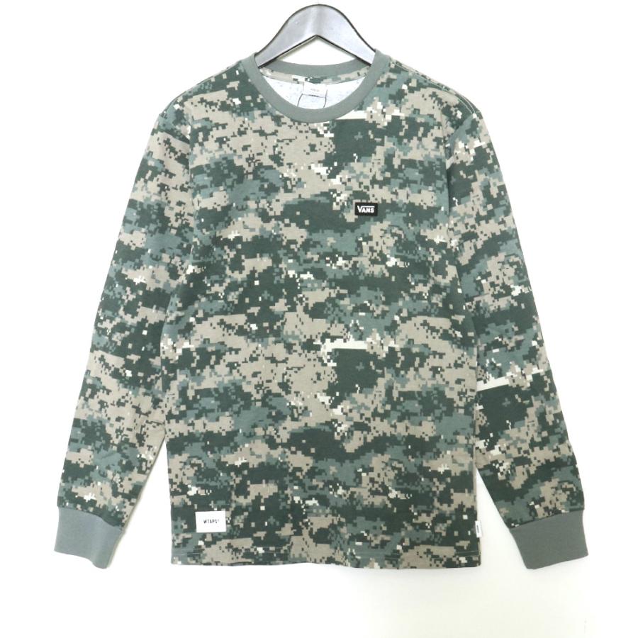 未使用 WTAPS × VANS VAULT デジカモロングスリーブ サイズ01 カーキ 