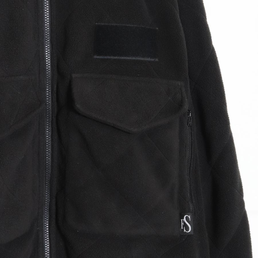 F-LAGSTUF-F 21AW POLARTEC FLEECE G-8 XLサイズ ブラック 21AW-FS-08 フラグスタフ ポーラテック フリース ジャケット｜graiz｜03