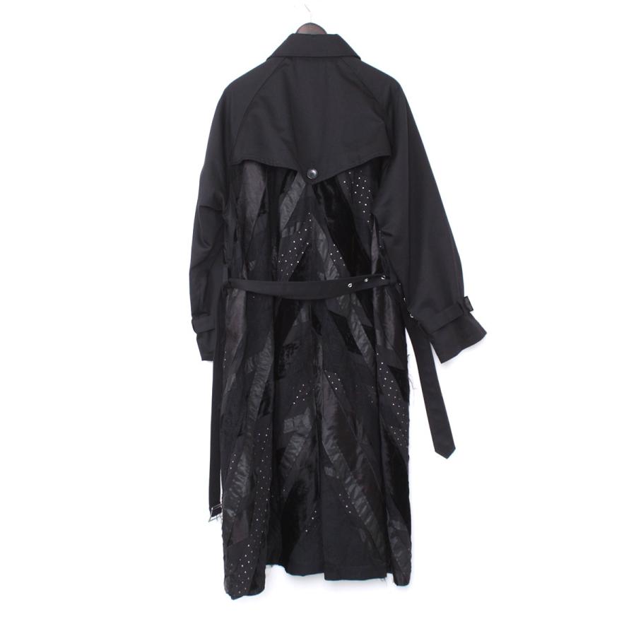未使用 KIDILL 21AW Crust Trench Coat ブラック サイズ44 KL519 未使用 KIDILL 21AW Crust Trench Coat ブラック サイズ44 KL519