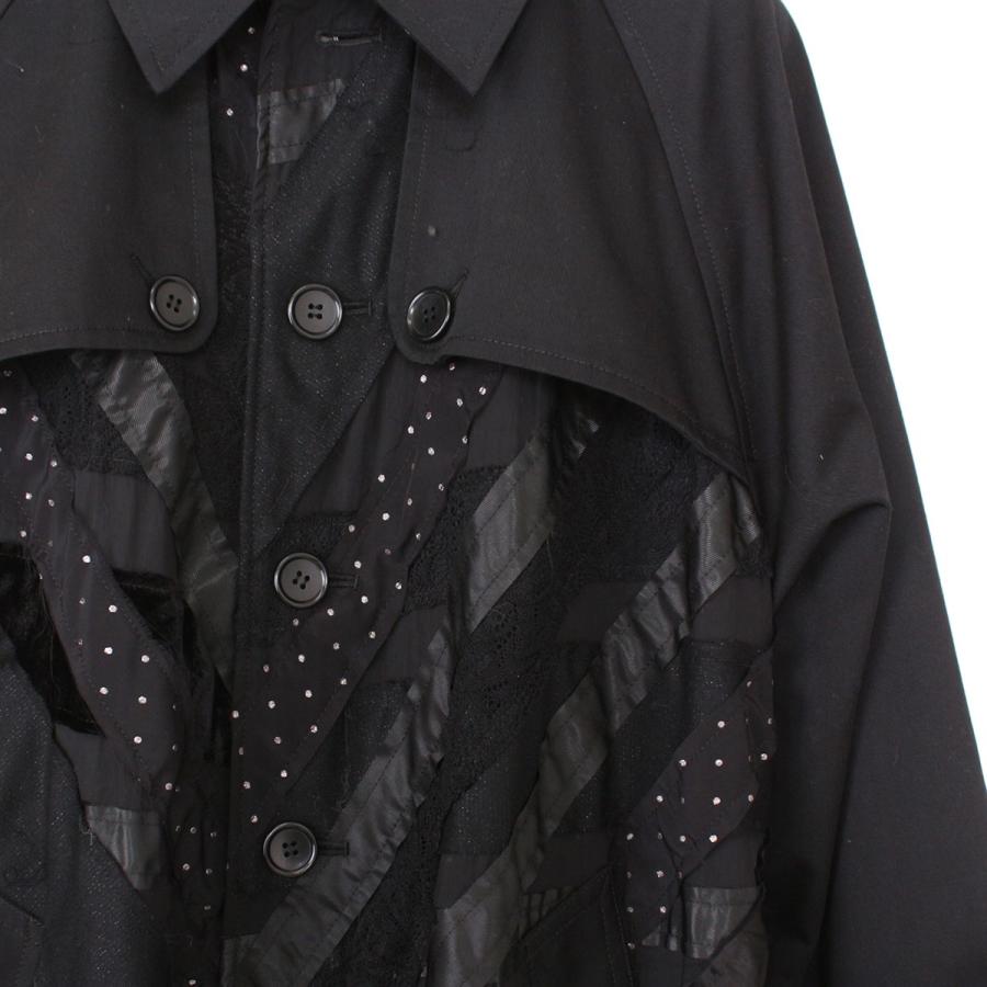 未使用 KIDILL 21AW Crust Trench Coat ブラック サイズ44 KL519 未使用 KIDILL 21AW Crust Trench Coat ブラック サイズ44 KL519