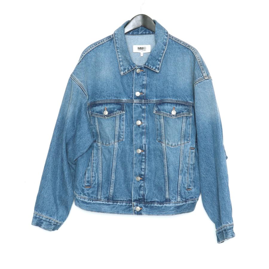 エムエムシックス MM6 デニムジャケット インディゴ 46 :ITI1D0FQVKX01