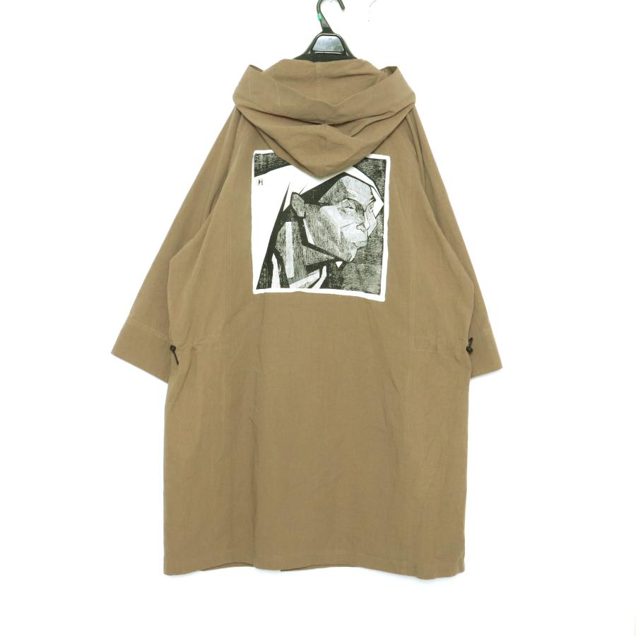 サスクワァッチファブリックス ポリエステルオーバーコート 21SS