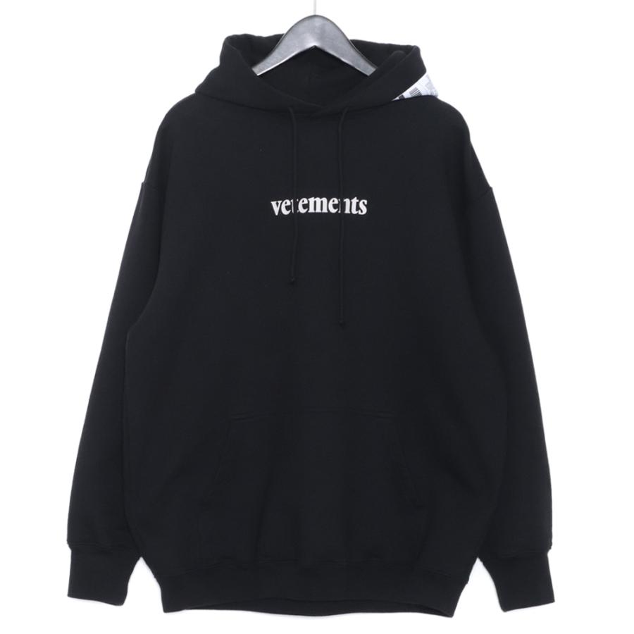 VETEMENTS 20SS OVER LOGO HOODIE Sサイズ ブラック SS20TR311 ヴェトモン オーバーロゴスウェットパーカー  フーディー : itkwtpy4tyk0 : GRAIZ ブランド古着のセレクトショップ - 通販 - Yahoo!ショッピング