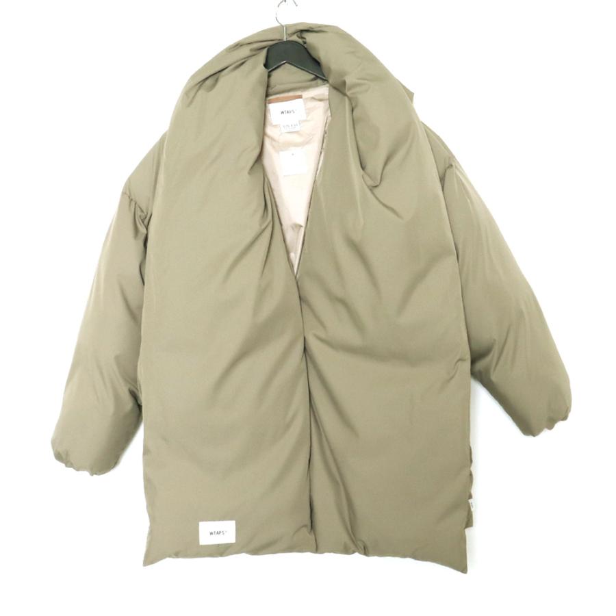 WTAPS 18AW HANTEN/JACKET.NYPO.TAFFETA ブラウン サイズ04 212BRDT 