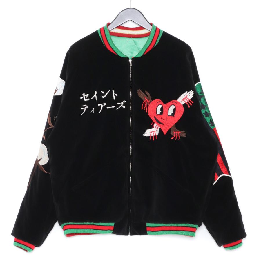 SAINT MICHAEL × DENIM TEARS 22SS RVRSBL SUKAJYAN Lサイズ グリーン