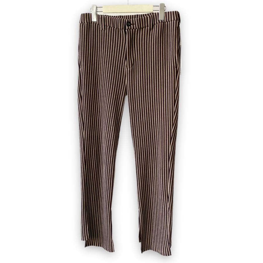 JIEDA RIPPLE SLIT SLACKS サイズ 1 ベージュ JIE-21S-PT07 ジエダ 裾 
